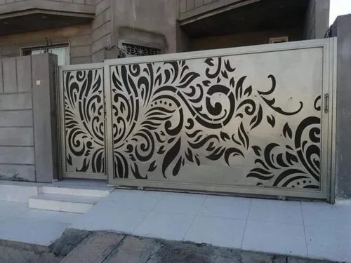 Mild Steel CNC Laser Cutting Sliding Gate